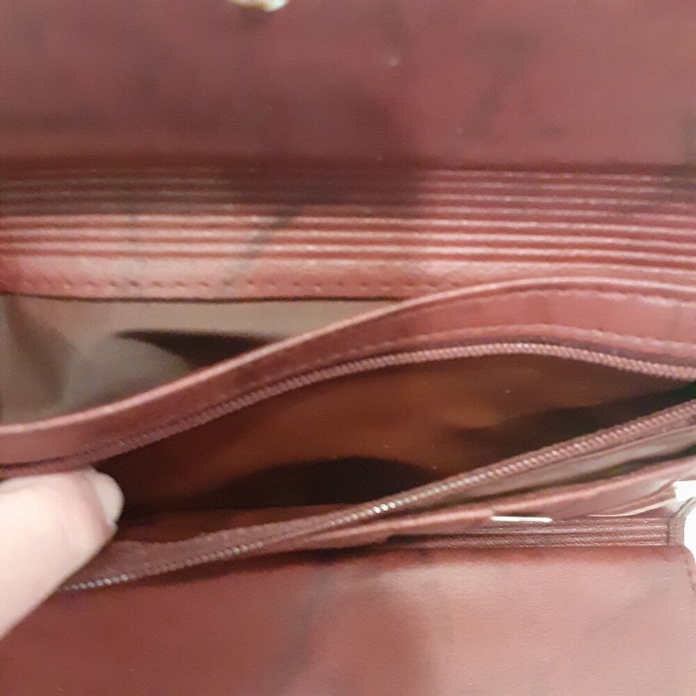 Vintage Buxton Leather Wallet New Leather Whiskey Classic - Picture 11 of 11